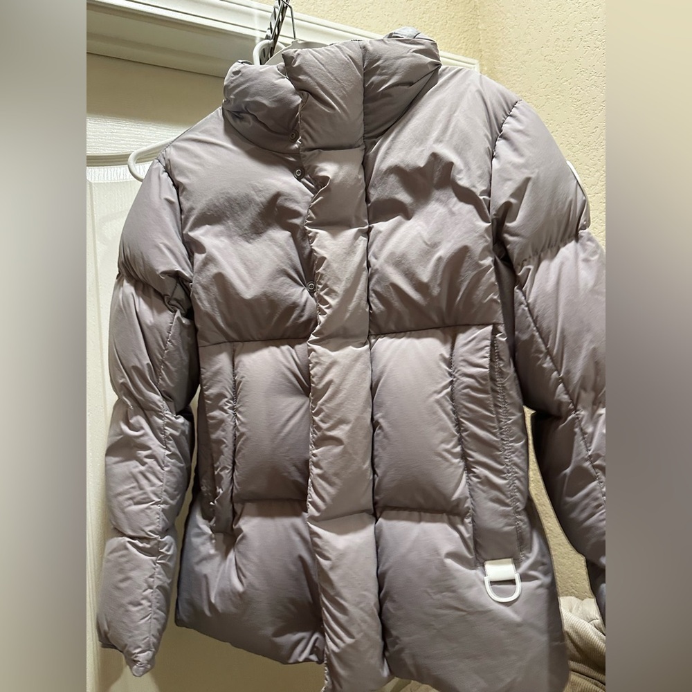 Canada Goose Everett Pastel Moonstone Gray Puffer Jacket